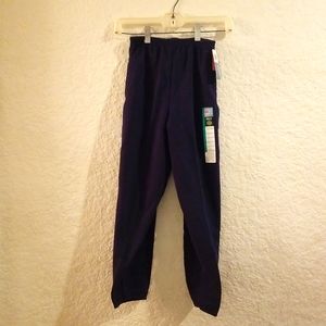 NWT - Hanes Premium Ecosmart Boys Navy Sweatpants